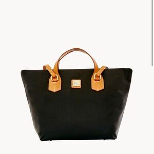 Dooney & Burke Windham Leighton Small Tote in Black
